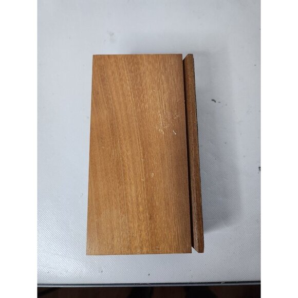 Vintage Lasercraft Wood Sailboat Napkin Holder Laser Engraved Nautical Handmade - Picture 5 of 9